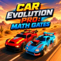 Car Evolution Pro: Math Gates - free online game