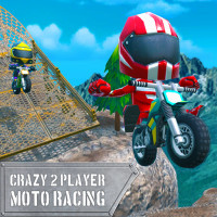 Play Crazy 2 Player Moto Racing now!