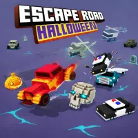 PLay Escape Road Halloween now!