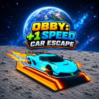 Play Obby: +1 Speed Car Escape now!