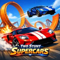 Two Stunt Supercars